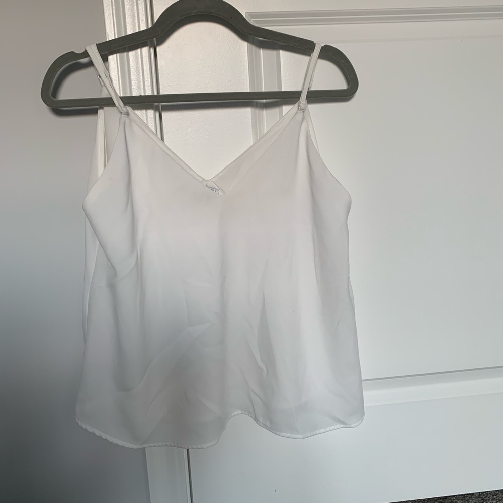 Tobi White Strappy cami top